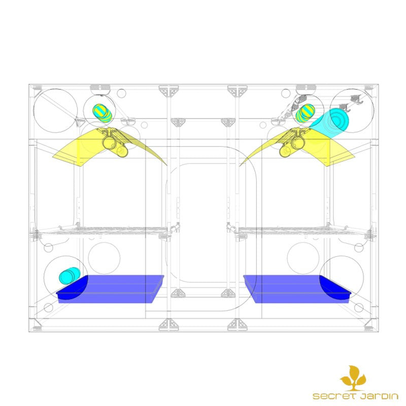 Secret Jardin intense 120x300x215cm