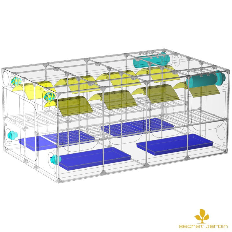 Secret Jardin intense 480x300x215cm