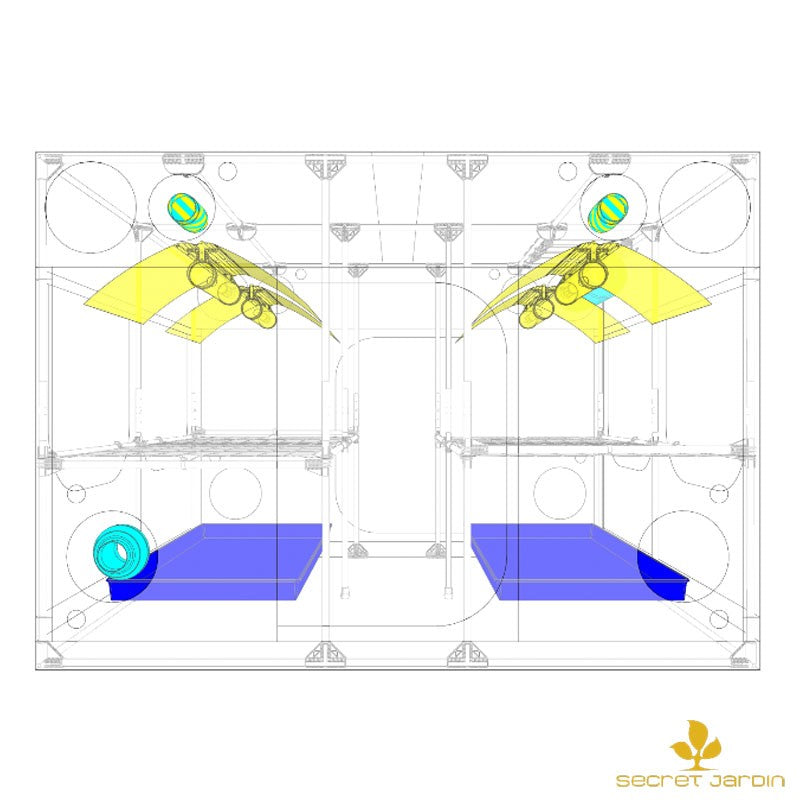 Secret Jardin intense 300x360x242cm