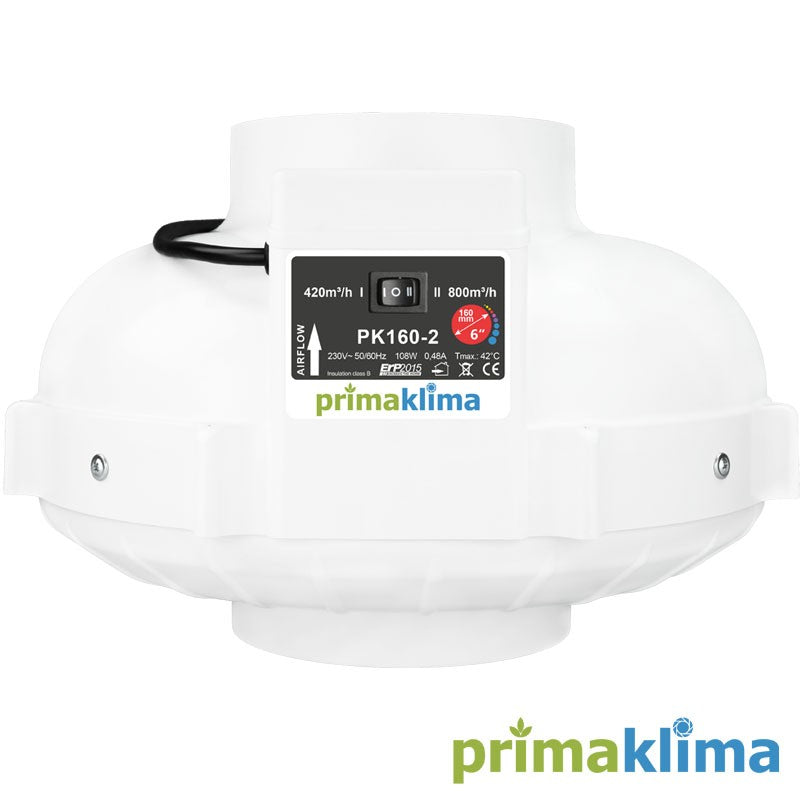 PRIMAKLIMA Extracteur 150mm 2 VITESSES 390-760M3/