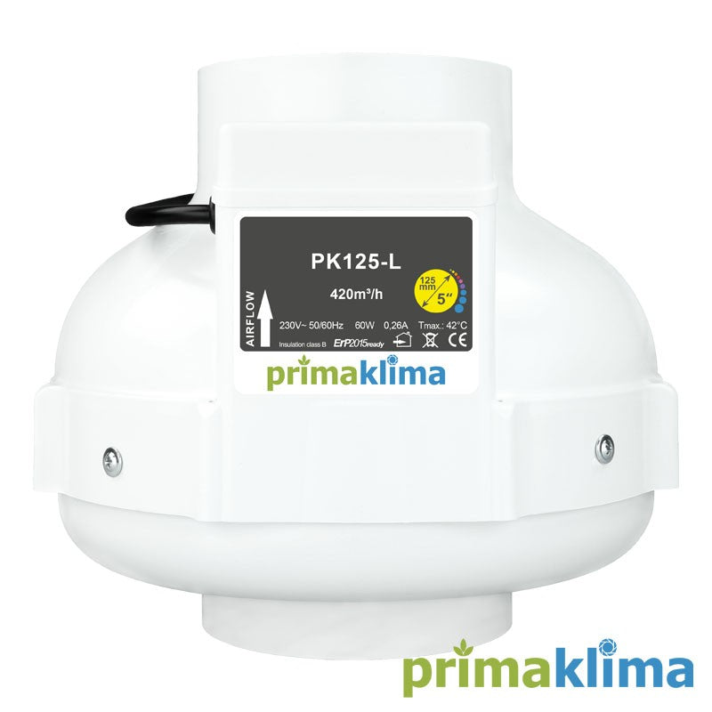 PRIMAKLIMA Exctracteur125mm 440M3/H 1 SPEED