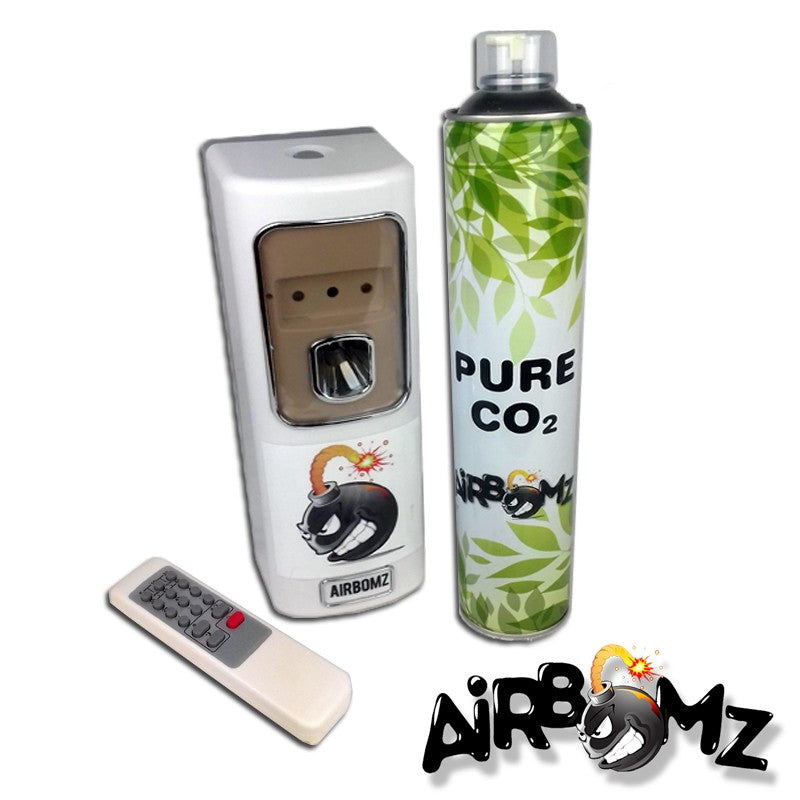 AIRBOMZ - DIFFUSEUR CO2 AVEC TELECOMMANDE ET CAPTEUR DE LUMIERE