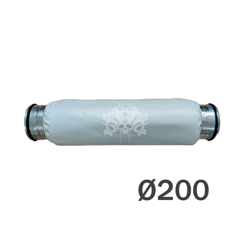 silencieux diametre 200mm pour extracteur d'air