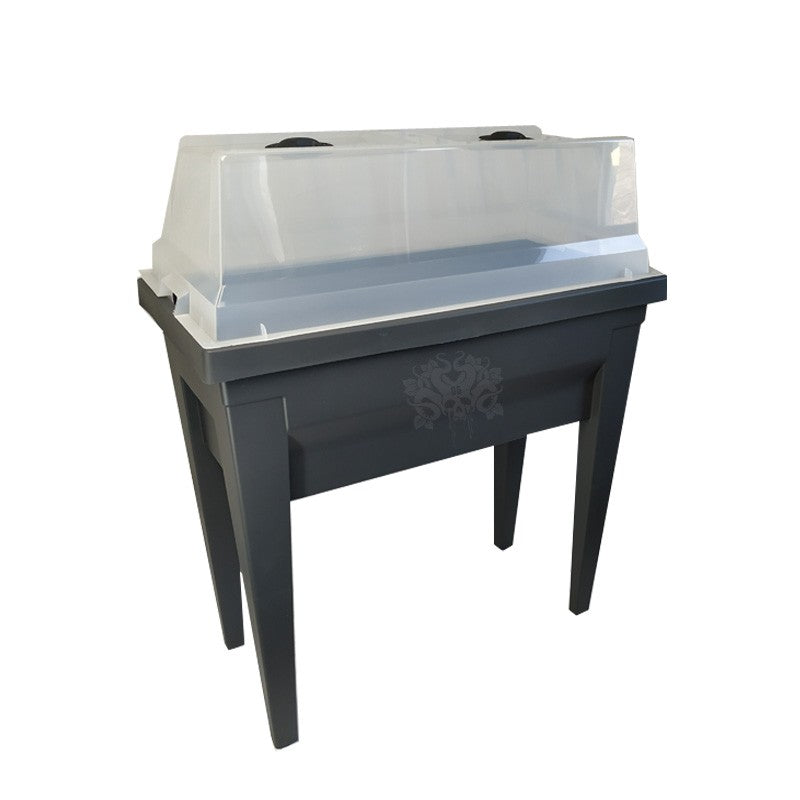 KIT COMPLET JARDINIERE + SERRE PLASTIQUE SURELEVEE