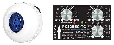 PRIMA KLIMA PK125 EC - TC (THERMOCONTROL)