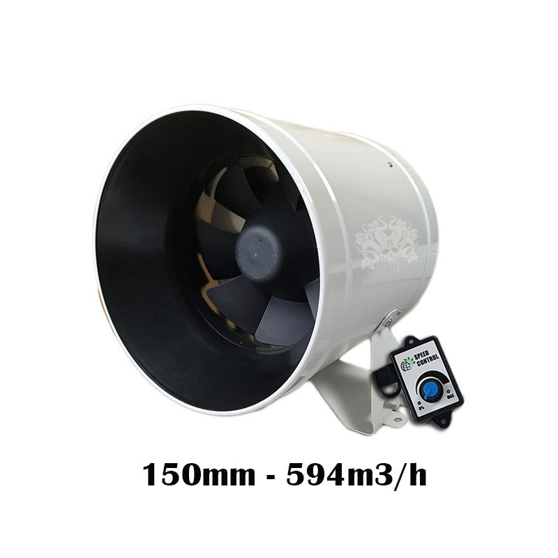 BULL FAN EXTRACTEUR EC 150mm 594 M3/H + VARIATEUR