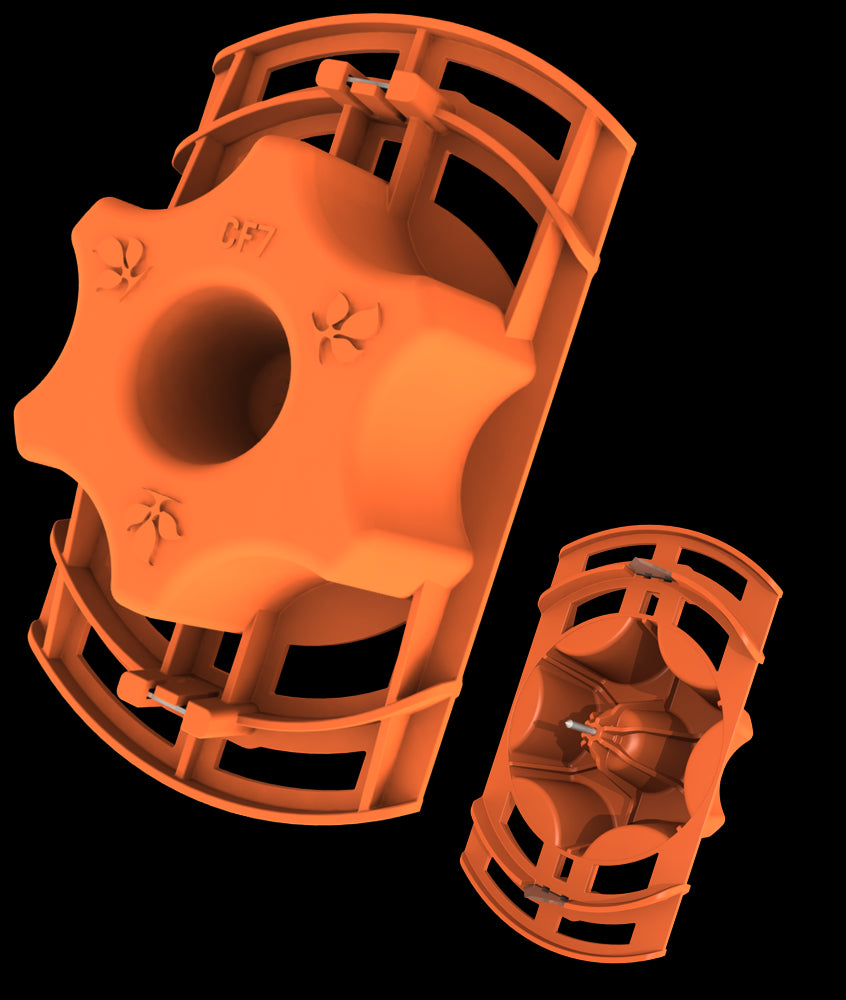 Secret Jardin - Flange pour passage de câbles