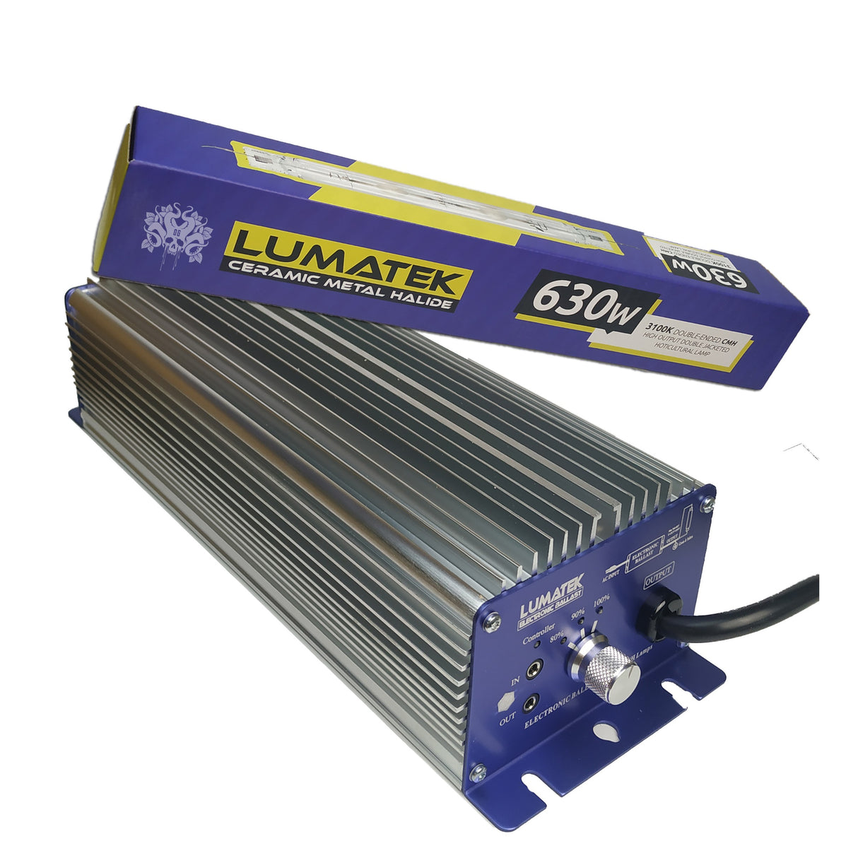 KIT BALLAST ELECTRONIQUE LUMATEK CMH 630W CONTROLABLE + AMPOULE DOUBLE ENDED