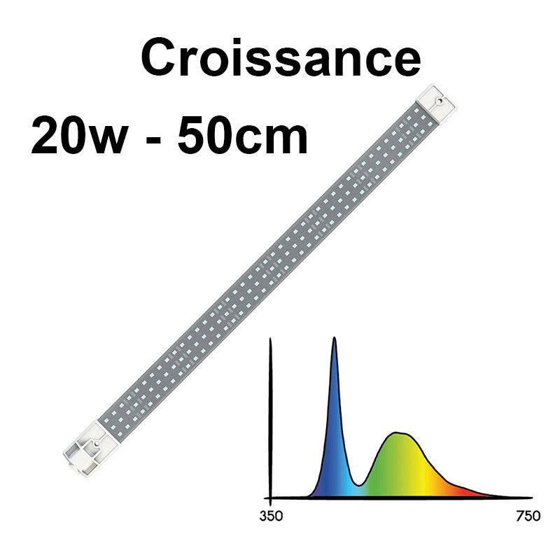 COSMORROW TUBE LED 50cm CROISSANCE 20W ETANCHE