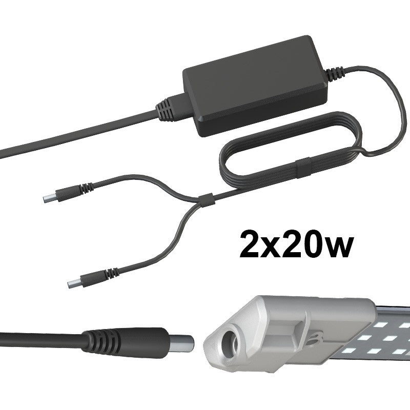 ALIMENTATION 2x20w POUR COSMORROW LEDs