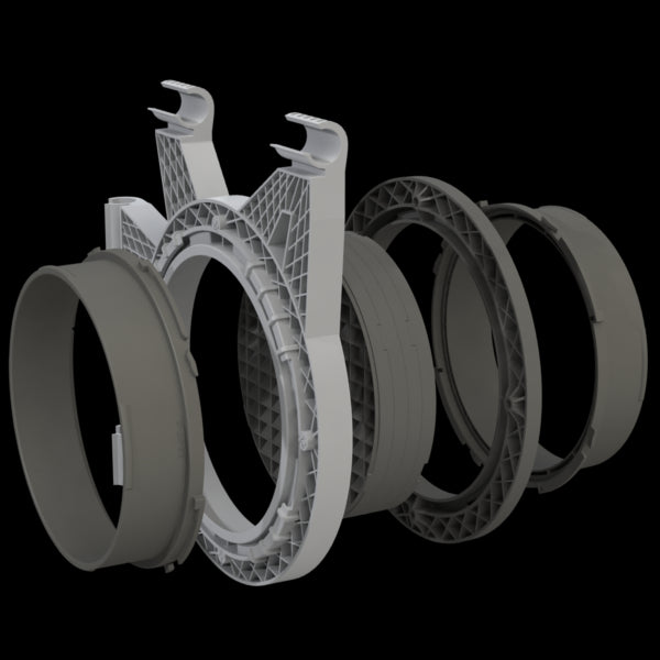 FLANGE 150mm POUR CONNECTION DF-16 SECRET JARDIN