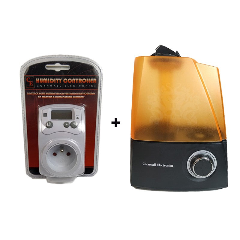 PACK HYGROSTAT ECO + HUMIDIFICATEUR 6L