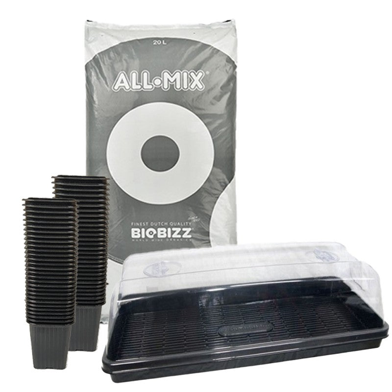 PACK GRANDE SERRE + 60 POTS + SUBSTRAT