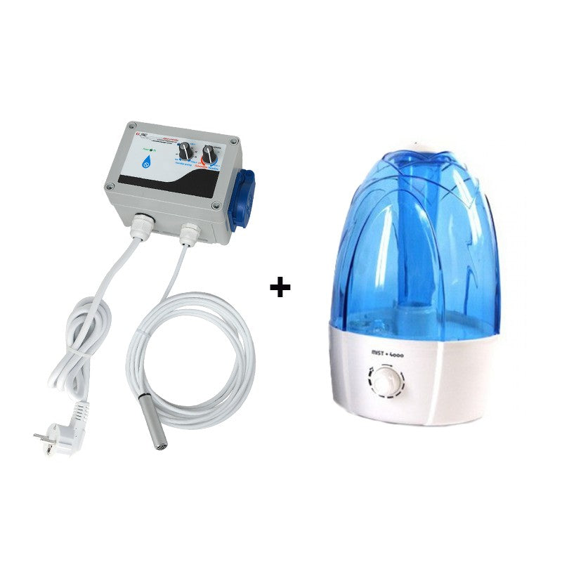PACK HYGROSTAT PRO + HUMIDIFICATEUR 4L