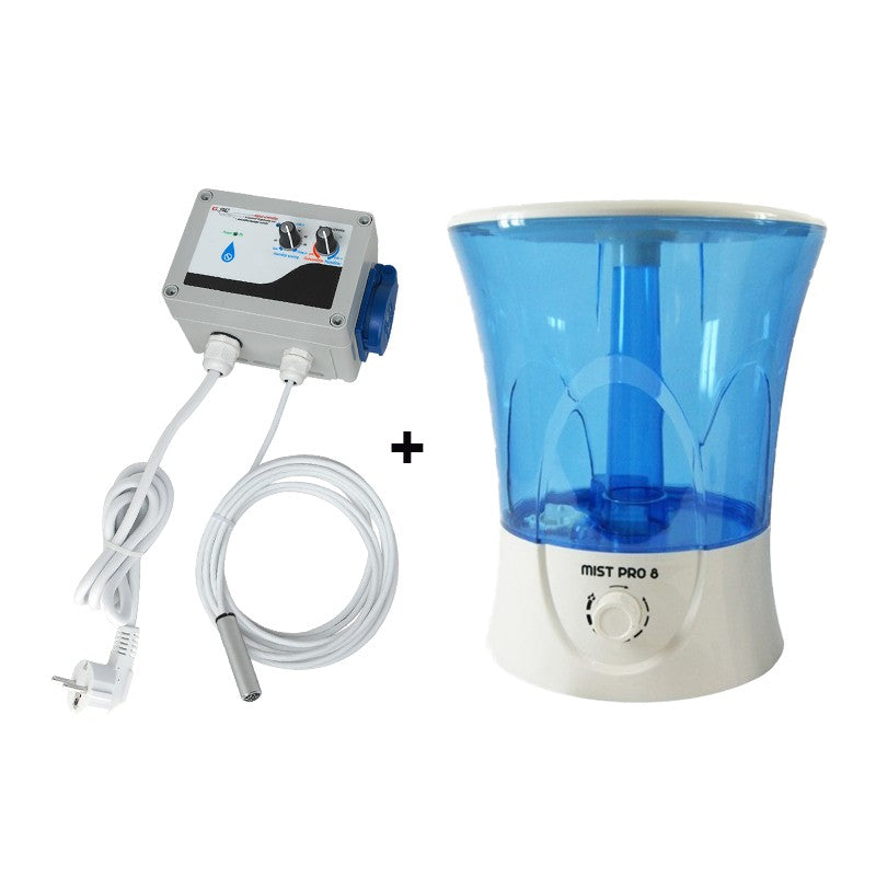 PACK HYGROSTAT PRO + HUMIDIFICATEUR 8L