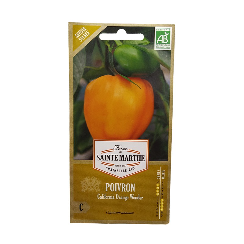 GRAINES BIO - POIVRON California