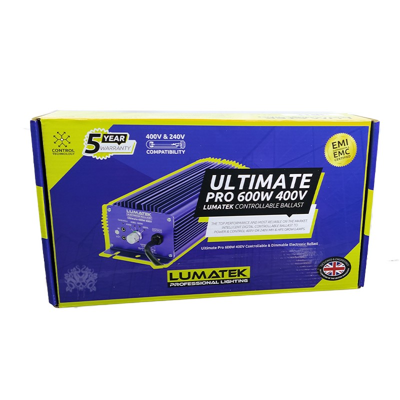 BALLAST ELECTRONIQUE LUMATEK ULTIMATE PRO 600W 240&400V CONTROLABLE