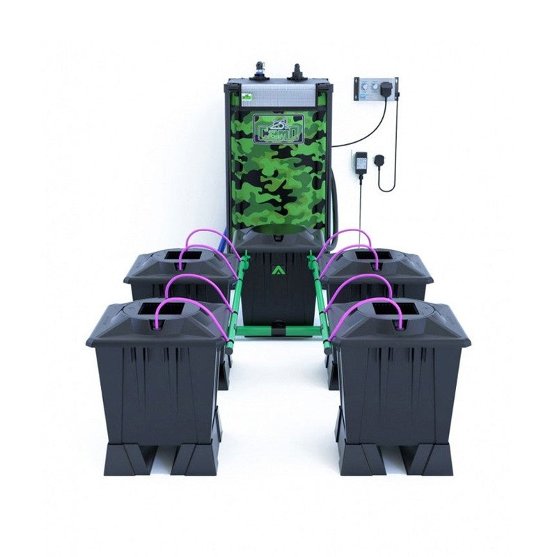 ALIEN AERO BLACK - 4 x 15L + réservoir 120L