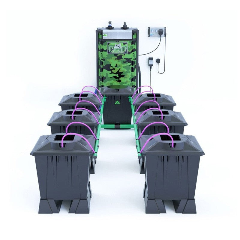 ALIEN AERO BLACK - 6 x 15L + réservoir 120L