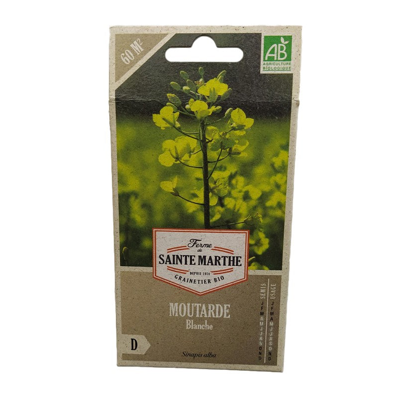 GRAINES BIO - MOUTARDE BLANCHE