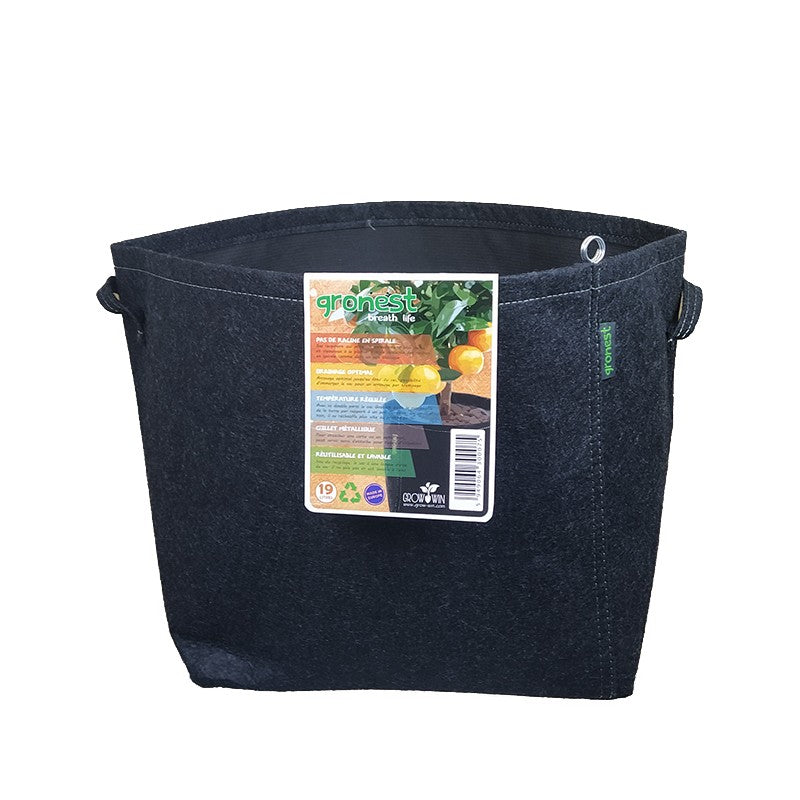 POT GEOTEXTILE 19L DOUBLE PAROIE GRONEST