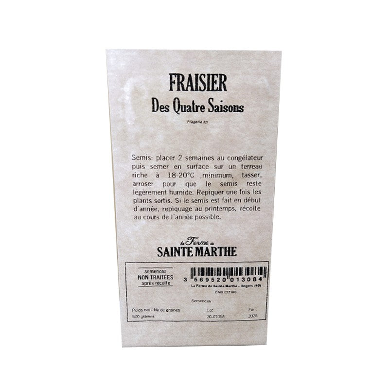 GRAINES NT - FRAISIER DES 4 SAISONS