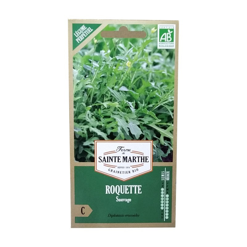 GRAINES BIO - ROQUETTE SAUVAGE
