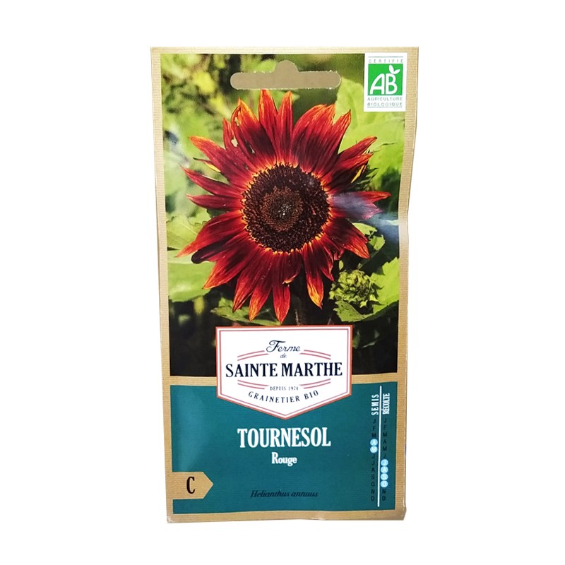 GRAINES BIO - TOURNESOL ROUGE