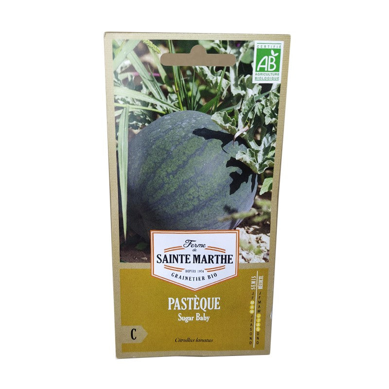 GRAINES BIO - PASTEQUE SUGAR BABY