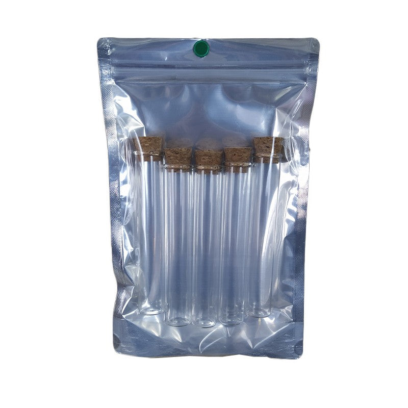 TUBE EN VERRE POUR GRAINES & HERBES AROMATIQUES