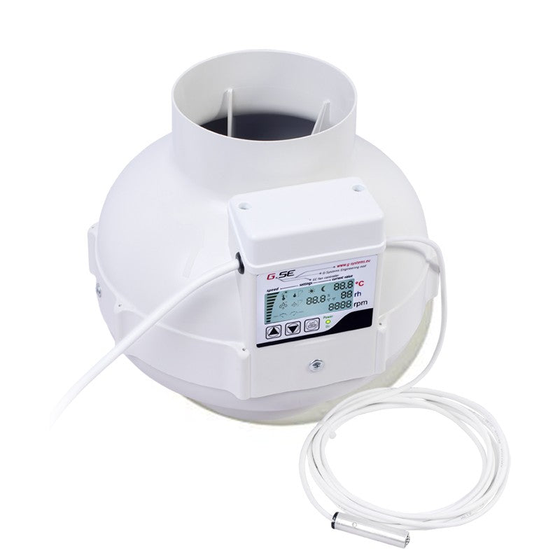 Extracteur EC GSE Ø 125mm - Controleur LCD Référence