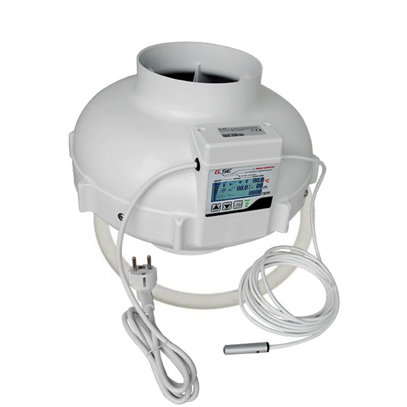 Extracteur EC GSE Ø 160mm 1180m3/ h + Controleur LCD