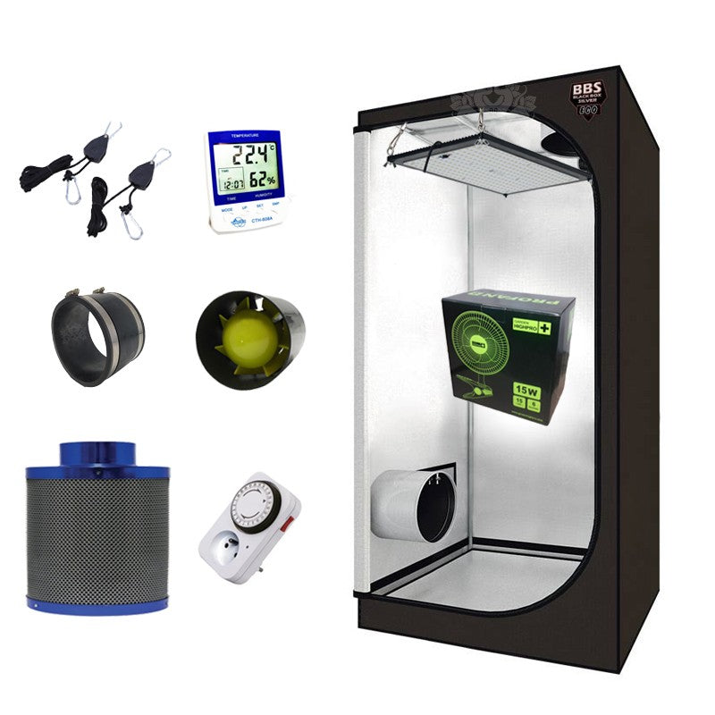 PACK COMPLET 60x60x140 + LED 120W