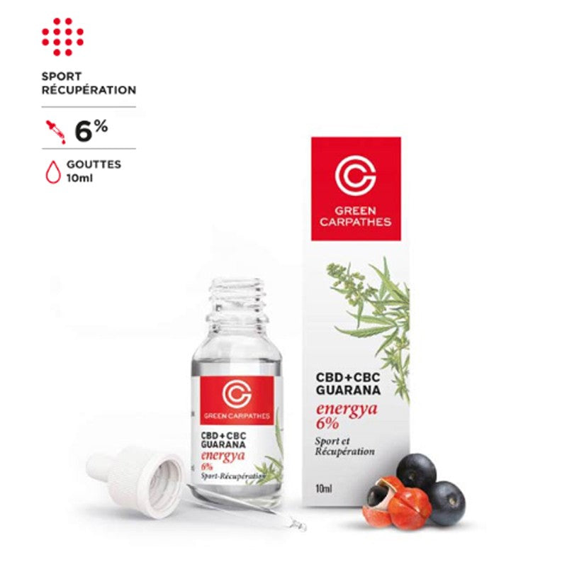 Huile Energya CBD 6% + guarana 10ml