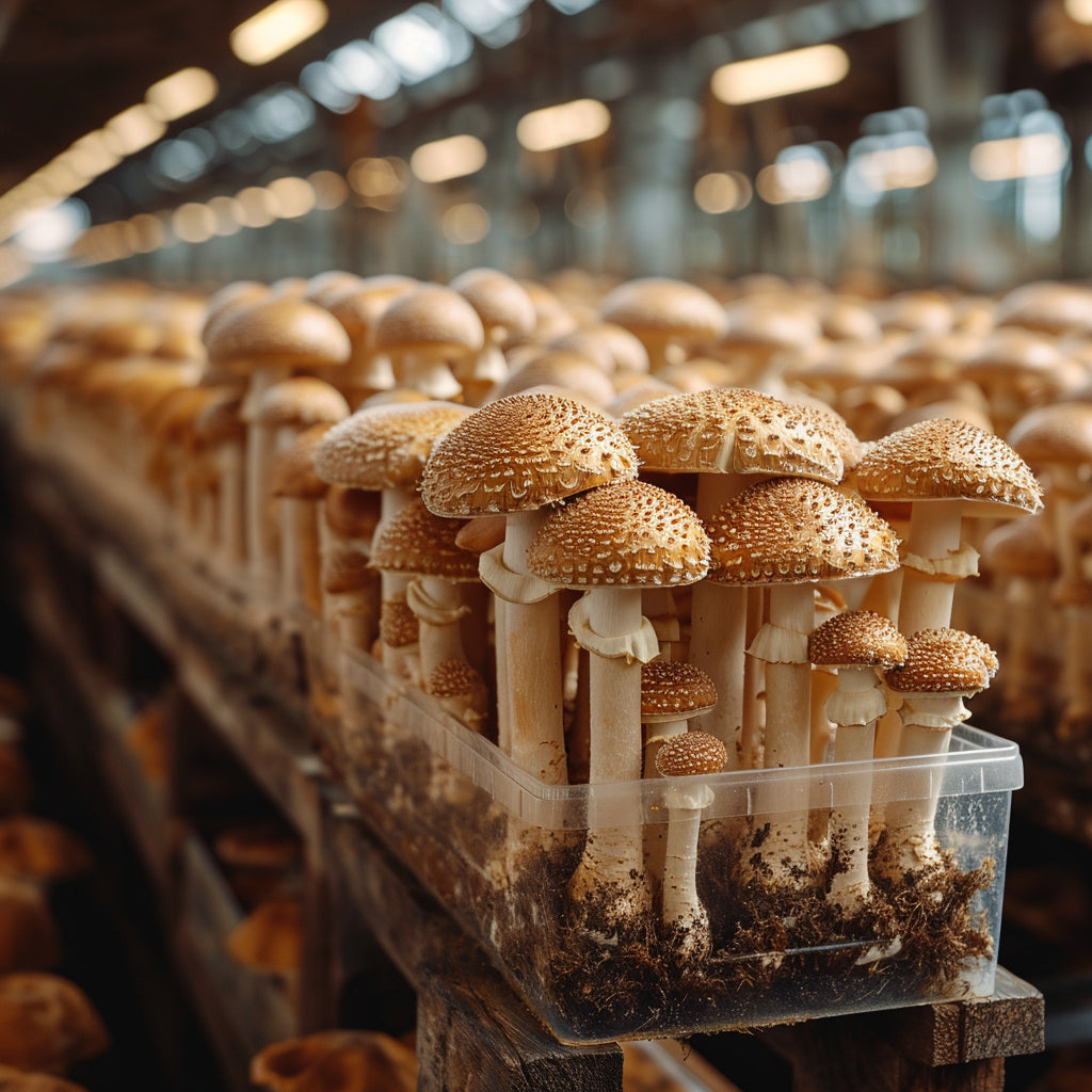 KIT DE CULTURE COMPLET CHAMPIGNONS POUR CONTENEUR 40 PIEDS (12mx2.44m)