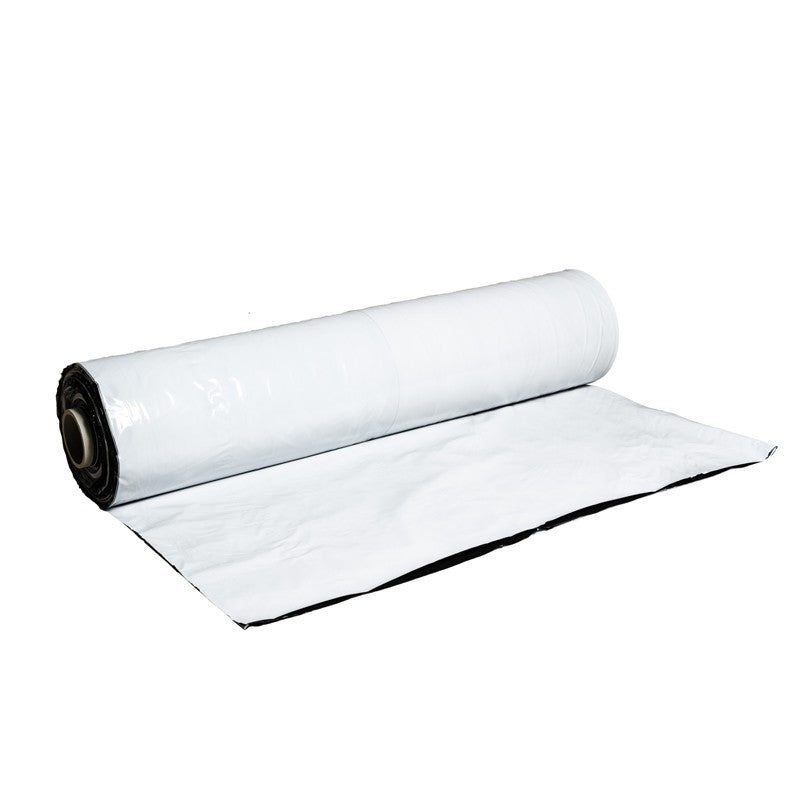 BACHE NOIR BLANCHE LARGEUR 2M ROULEAU DE 100M