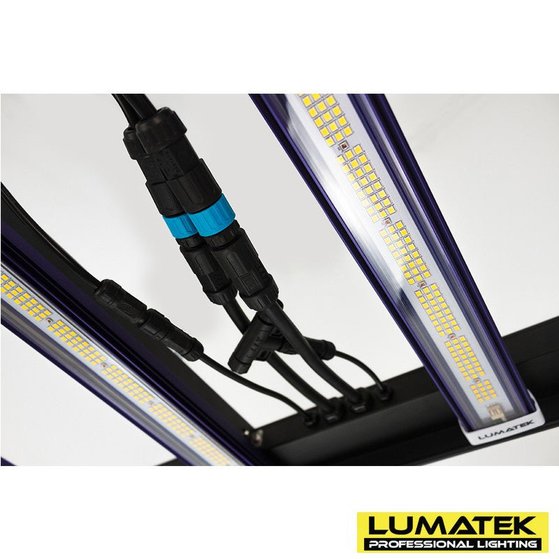 LUMATEK LED ZEUS PRO 600W - Connectique