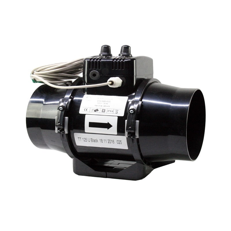 WINFLEX EXTRACTEUR TT 125 U THERMOSTAT ET VARIATEUR INTEGRE 280M3