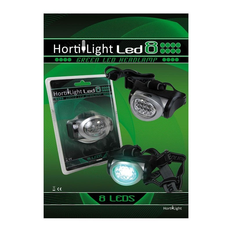 led frontale verte