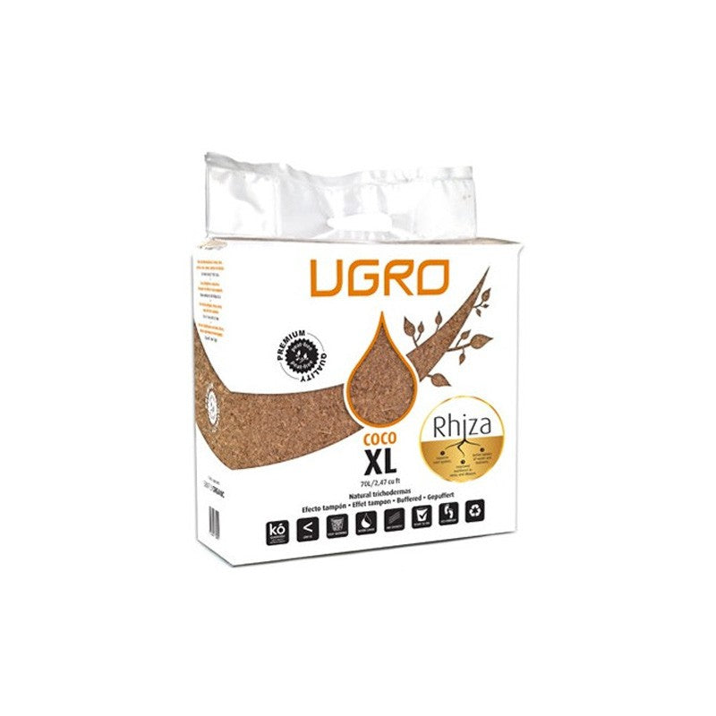 ugro brique de coco rhiza 70l