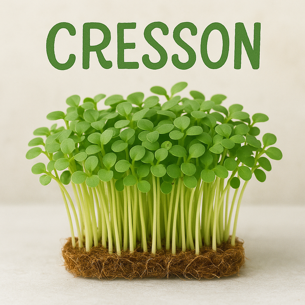 CRESSON BIO - GRAINES POUR MICROPOUSSES