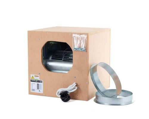 Caisson insonorisé 35x35x35cm 550M3 200MM 55W