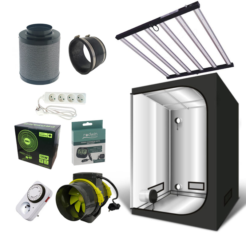 PACK DE CULTURE COMPLET PREMIUM 120x120 LED 720w Solux Vega