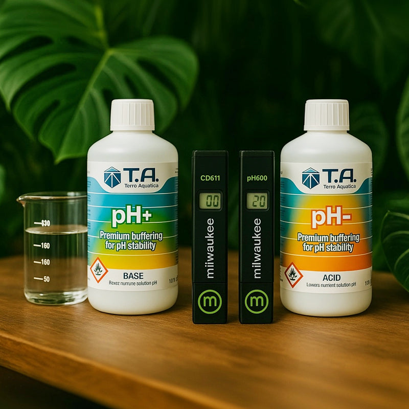 PACK gestion pH / EC en hydroponie