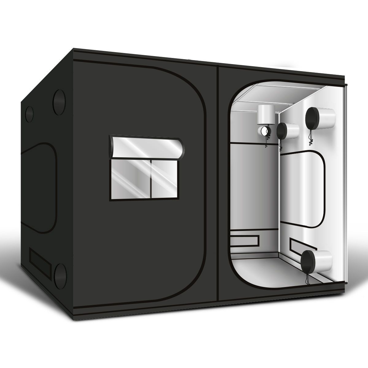 GREENCUBE - G-PRO+ WIDE MYLAR 240X120X200