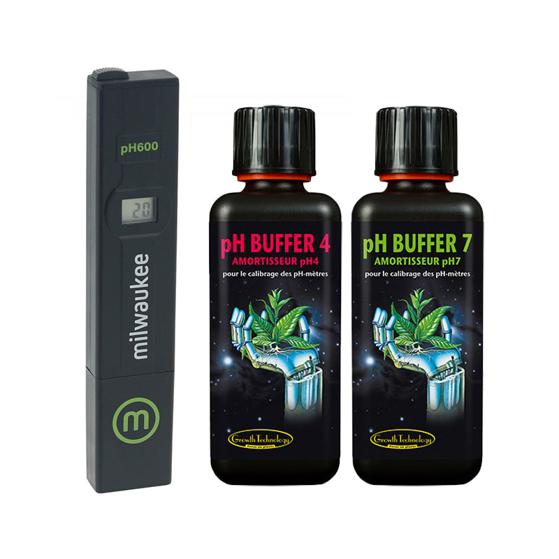 PACK TESTEUR PH + CALIBRATION 1ER PRIX