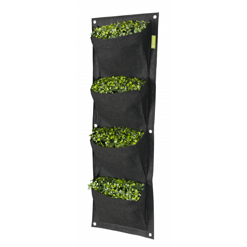 WALLPOT - POTS TEXTILES 4 POTS MURAL 30x100cm