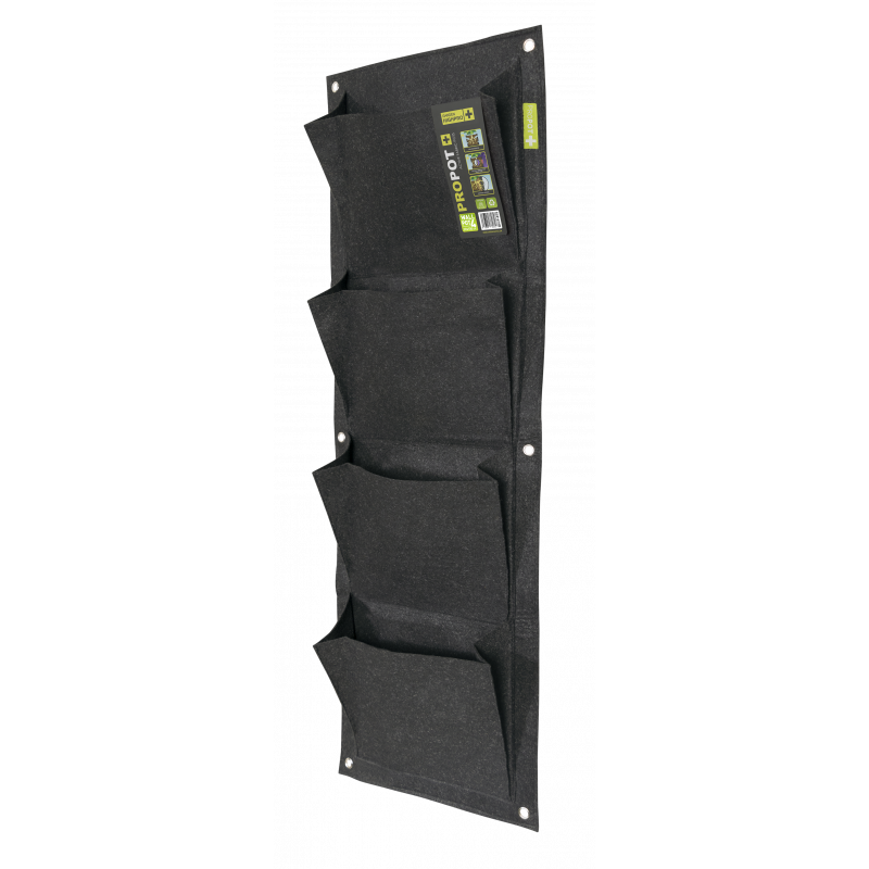 WALLPOT - POTS TEXTILES 4 POTS MURAL 30x100cm