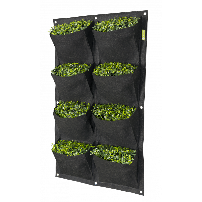 WALLPOT - POTS TEXTILES 8 POTS MURAL 60x100cm