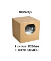 CAISSON INSONORISE AIR BOX ONE SILENT MDF-BOX 43X43X43 1000M3 250MM